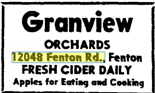 Granview Orchards Ski Area - Nov 1 1969